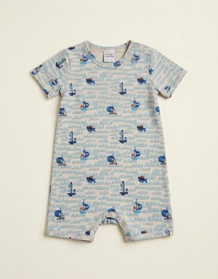 Дитячий пісочник для хлопчика Green Cotton 92 см Молочний (25111233B)