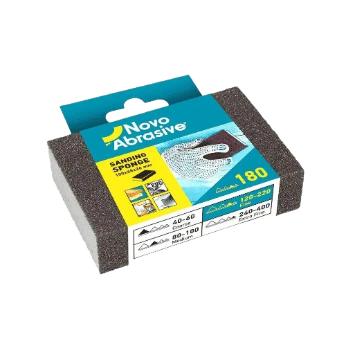 Губка шліфувальна 100*68*26мм P180 NovoAbrasive | Зображення 2
