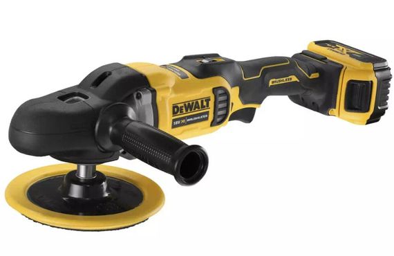 Полірувальна машина акумуляторна DeWalt з АКБ та ЗП DCM849P2