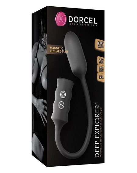 Виброяйцо Dorcel Deep Explorer, подходит для вагинальной и анальной стимуляции, мощное sexstyle | Зображення 11