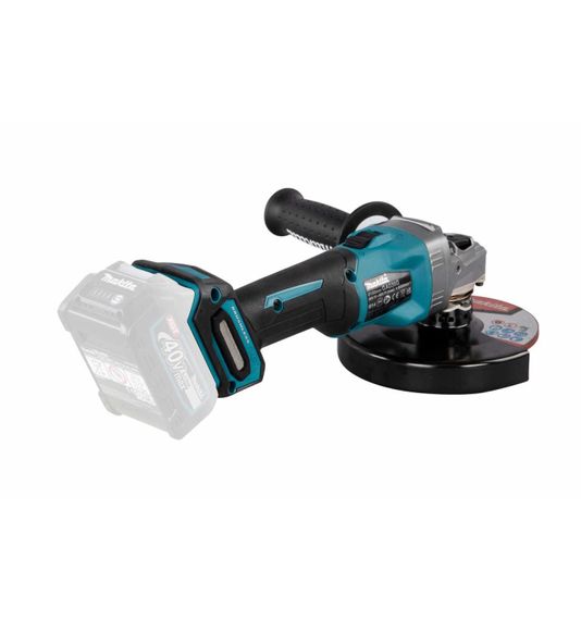 Шліфмашина кутова акумуляторна Makita GA035GZ (150 мм, 8500 об/хв, BL, XGT, без акумуляторів та зарядного пристрою) | Зображення 2
