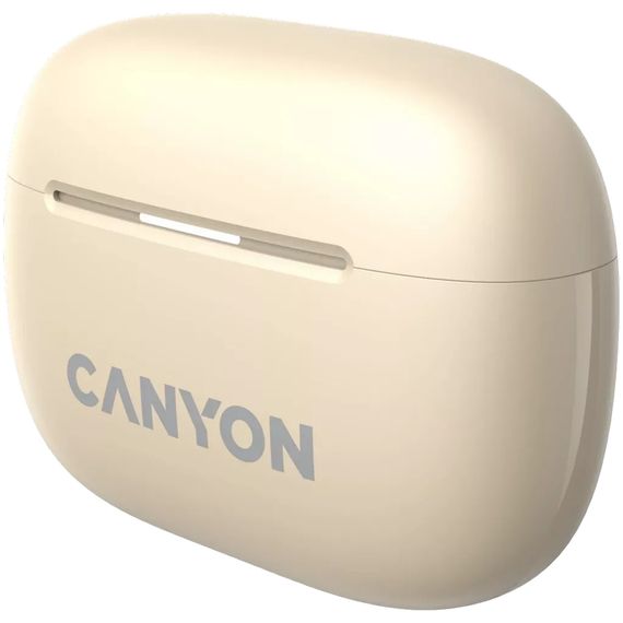 Навушники Canyon TWS-10 OnGo ANC ENC Beige (CNS-TWS10BG) | Зображення 5