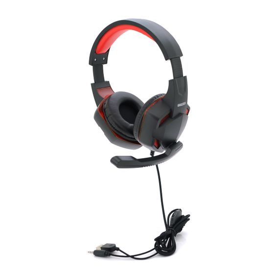 Ігрові навушники з мікрофоном iKAKU KSC-713 ZHANHUN, Black-Red, Box | Зображення 1