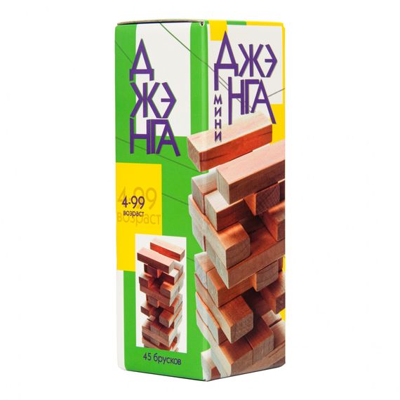Настольная игра "Дженга мини" 30968 (рус.) | Зображення 1