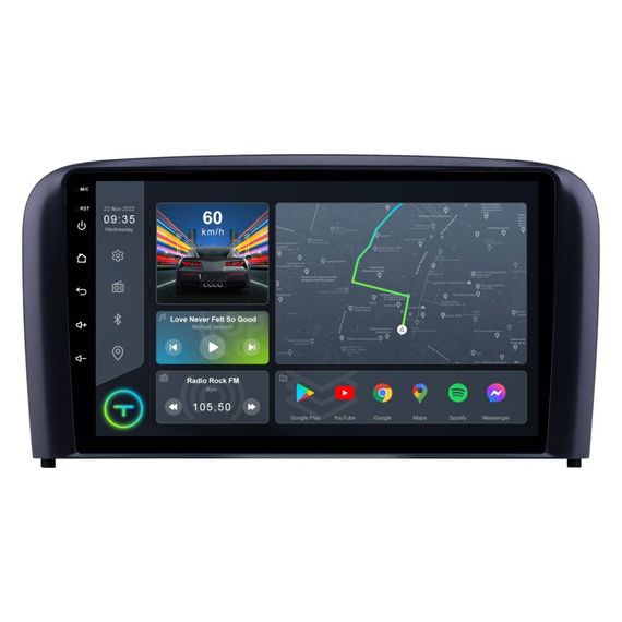 Штатна магнітола Torssen Volvo S80 99-16 FL9 4+64Gb 4G Carplay DSP | Зображення 1