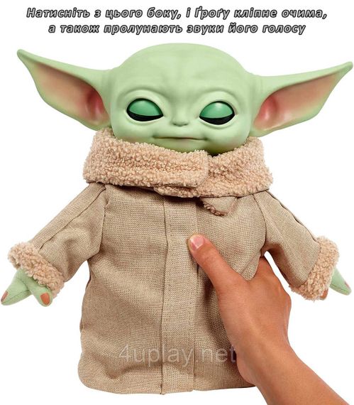 М'яка іграшка Ґроґу (Малюк Йода) Зоряні війни Мандалорець. Star Wars Grogu Mandalorian plush | Зображення 4