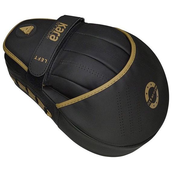 Лапи боксерські RDX F6 KARA Matte Golden | Зображення 2