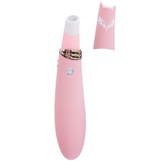 Вакуумний стимулятор з вібрацією CuteVibe Foxy Pink | Зображення 1