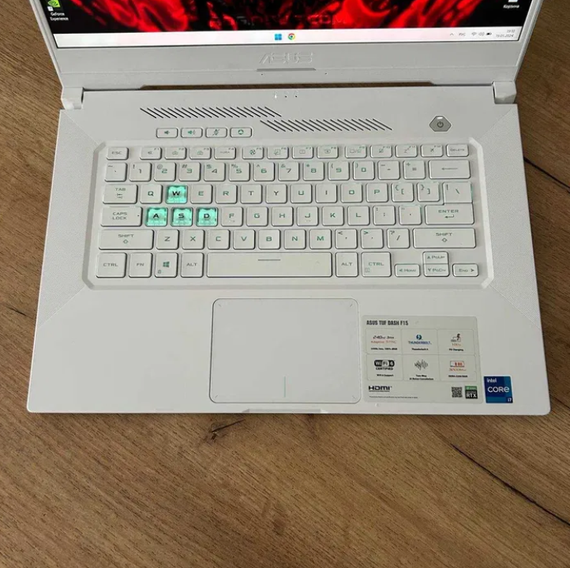 Ноутбук Asus TUF FX516PR 15.6" FHD IPS 240Hz i7 11370H 16Gb SSD 1Tb RTX 3070 Б/В | Зображення 3