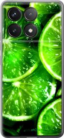 Чохол на Xiaomi Redmi K70 Pro Зелені часточки лимона "852u-3800-2448"