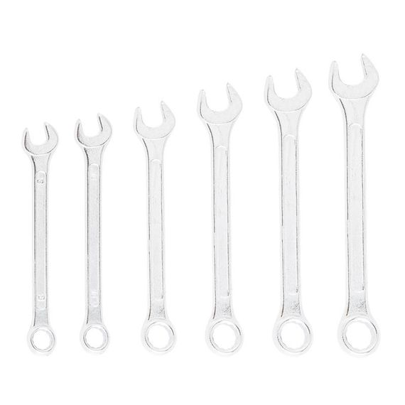 Ключі гайкові Top Tools, комбіновані 8-17 мм набір 6 шт (35D355)