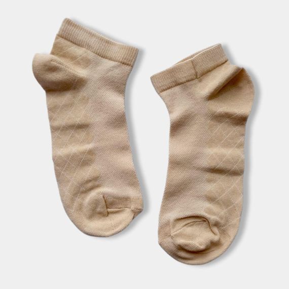 Короткі шкарпетки жіночі сіточка Twinsocks р-23-25(38-40) беж, рожевий, білий, чорний | Зображення 2
