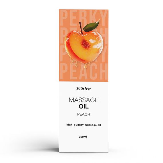 Масажна олійка - Satisfyer Massage Oil Peach, 250 мл