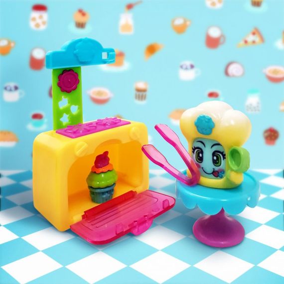 Игровой набор Капкейк-кафе Moji Pops PMPSB216IN50, 2 фигурки, аксессуары | Зображення 2