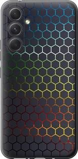 Чохол на Samsung Galaxy A54 A546E Переливні стільники із силікону FCh_010229