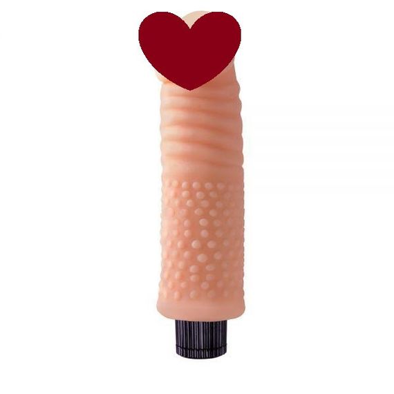 Вибромассажер 7.5" Vibrating Cock No.05 Sex Aura