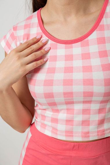 Піжама жіноча, колір рожевий, 243R1488-017 | Зображення 4