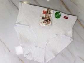 Труси жіночі білого кольору UO KIN розмір 2XL рубчик