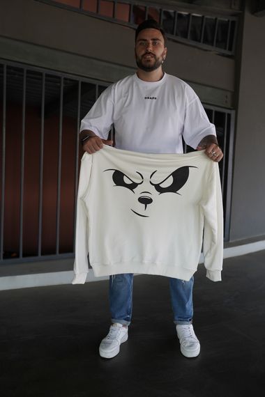 Худі з мерчем ДТФ (оверсайз)