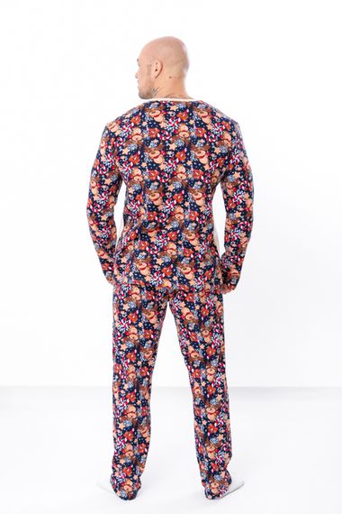 Піжама чоловіча "Family look" Носи своє 52 Персиковий (p-12943-180435) | Зображення 2