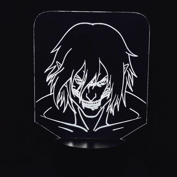 Акриловий світильник-нічник Титан білий tty-n000293