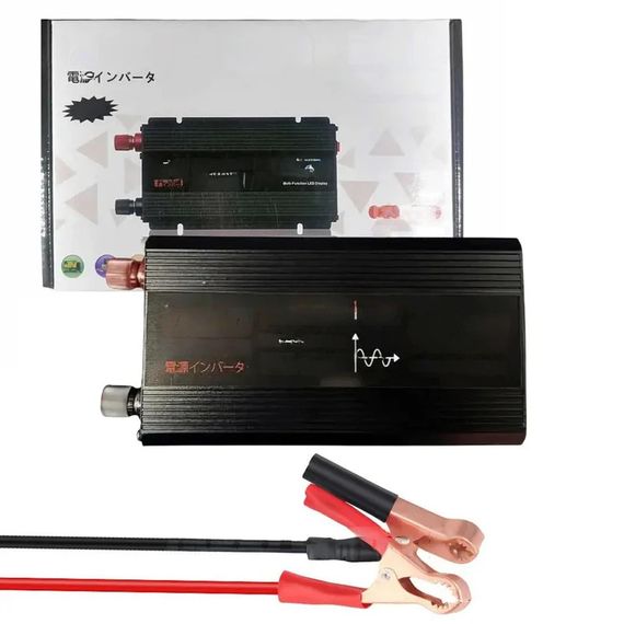 Автомобільний інвертор 1000Вт з чистим синусом, 12-220В, 2хUSB XPRO (234574706_1771) | Зображення 7