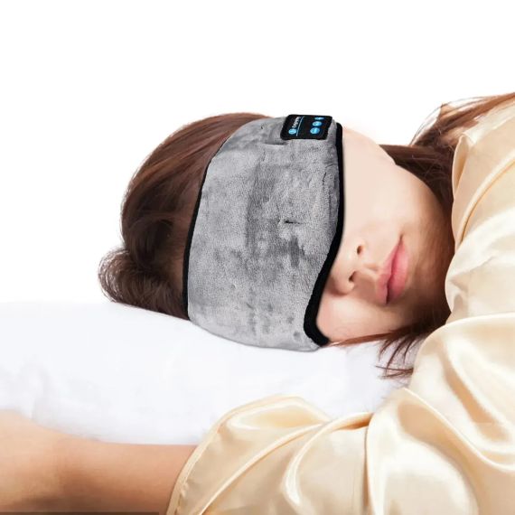 Маска для сна с наушниками Bluetooth MUSIC GOGGLES AND183 / Повязка на глаза с гарнитурой | Зображення 1