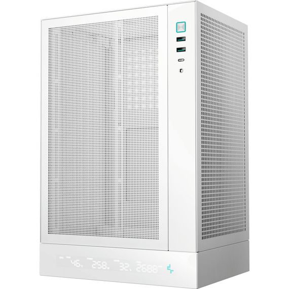 Корпус Deepcool CH170 Digital White (R-CH170-WHNPI0D-G-1) | Зображення 1
