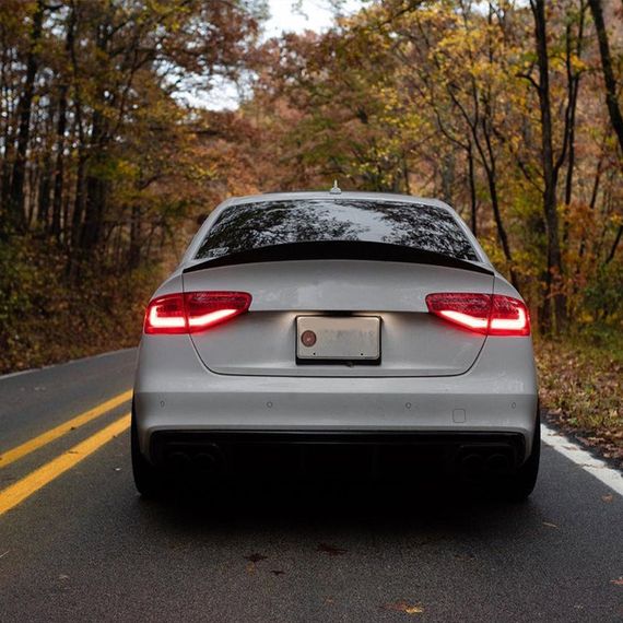 Спойлер (для S4 2013-2016, Карбон) для Ауди A4 B8 рр | Зображення 3