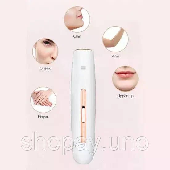 Портативная женская электробритва Body Touch Up • Компактный триммер для удаления волос на лице, теле и деликатных зонах | Зображення 5