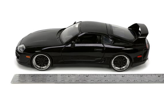 Игровая металлическая машинка Fast and Furious Тайота Супра black 1995 | Зображення 7