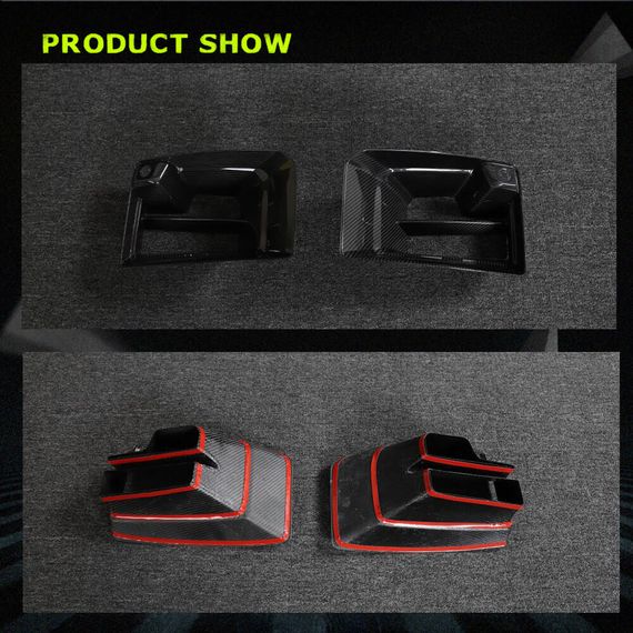 Накладки на передній бампер Flap Карбон V2 (для G87) для BMW 2 серія G42 2021- рр | Зображення 2