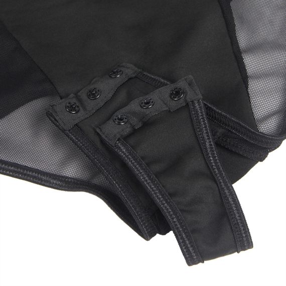 Боді з доступом Star Night з підтяжками, чорне, XS-S sexstyle | Зображення 6