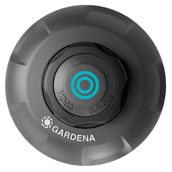 Дощувач висувний ротаційний GARDENA MD80 08232-20 (18-80 м²) | Зображення 1