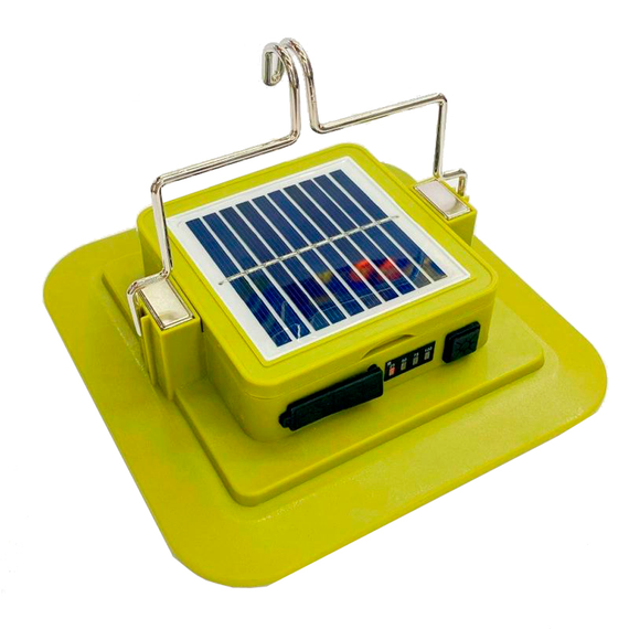 Светодиодный фонарь кемпинг на солнечной батарее 229L-SMD, 3 АКБ 18650, Power Bank, магнит, ЗУ Тype-C | Зображення 2