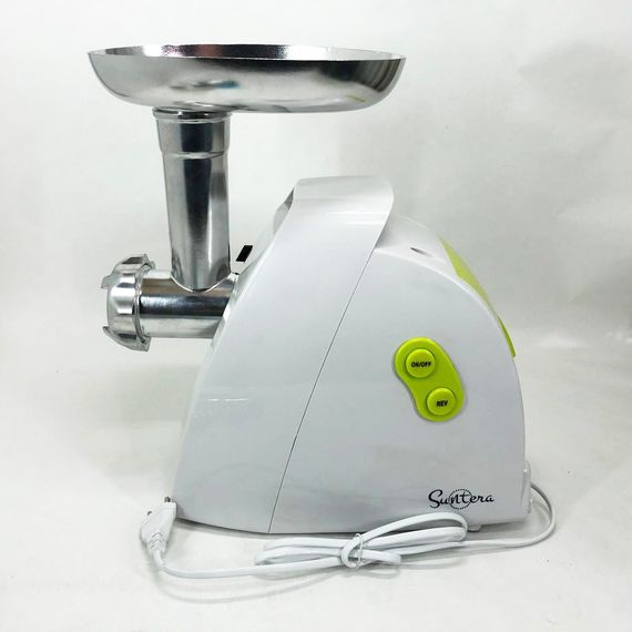 М'ясорубка Suntera SMG-5425W, м'ясорубка-соковитискач, електрична м'ясорубка з насадками для дому | Зображення 3