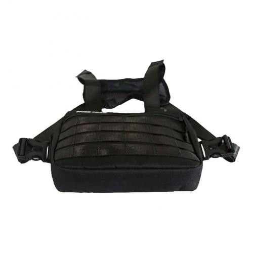 Мужская сумка рюкзак слинг, Сумка ВСУ, Нагрудна сумка кобура, Нагрудная сумка тактическая тканевая | Зображення 9