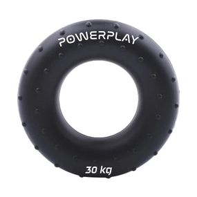 Еспандер кистьовий силіконовий Паверплей PP-4338 Hand Grip Hard 30 кг. Чорний