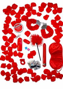 Набір подарунковий іграшок БДСМ Toy Joy Romance Gift Set, червоний Sex Aura