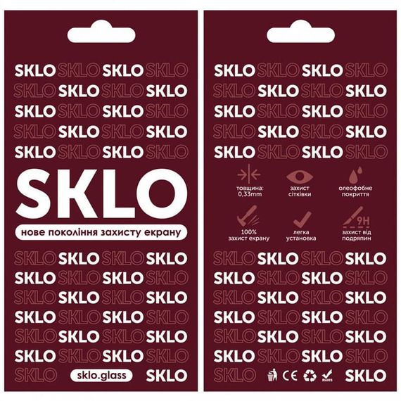 Захисне скло SKLO 3D (full glue) для Samsung Galaxy M23 5G / M33 5G / M13 4G | Зображення 4
