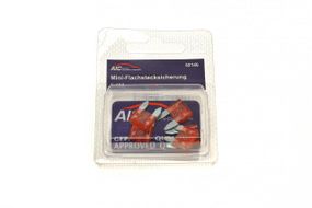 Запобіжник 10А міні, з плоскими контактами  5 шт  52146