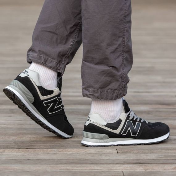 Кросівки літні New Balance сітка чорні | Зображення 7