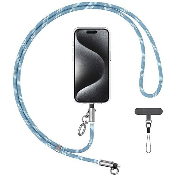 Дата кабель-шнурок Usams US-SJ746 Type-C to Lightning 30W (1.2m) Blue