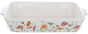 Форма для запекания и сервировки Flower Garden фарфоровая 28х16х8х5см BD-K073