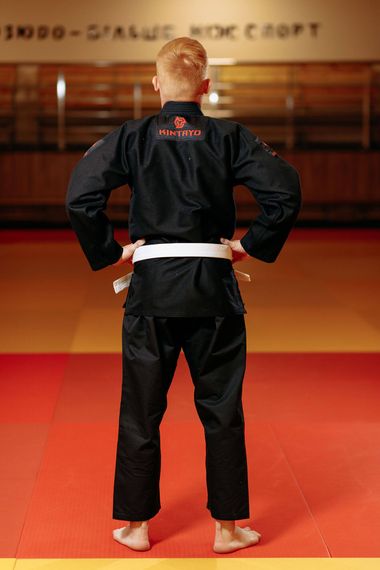 Кімоно для джиу - джитсу чорне, TM "Kintayo", 190 зріст, щільність 450 гр/м.кв. | Зображення 4