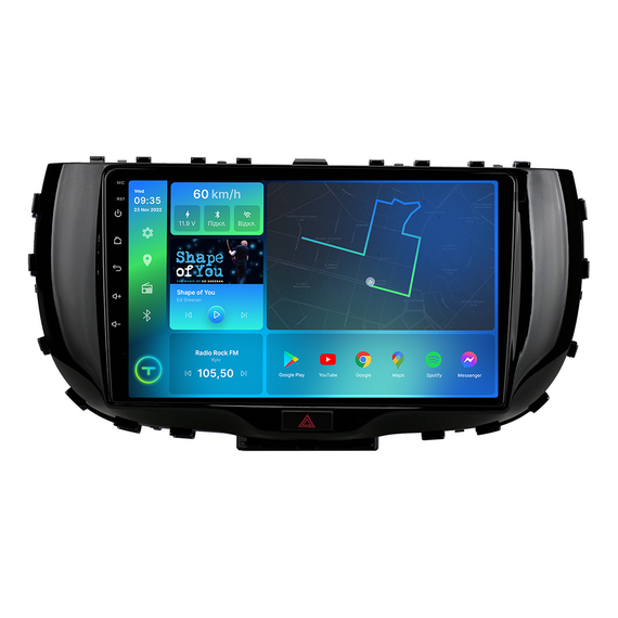 Штатна магнітола Torssen Kia Soul 2019+ clima FL9 4+64Gb 4G Carplay DSP | Зображення 1