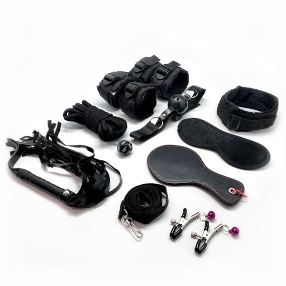 Набор для BDSM Alive FURY Black BDSM Kit Черный