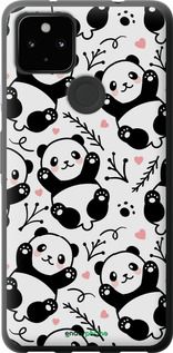 Чохол на Google Pixel 5A Панди "4318u-2286-2448"