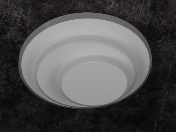 Сучасний креативний світильник стельовий LED для кухні ванної офісу 25472 Білий 7х25х40 см. | Зображення 3