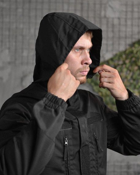 Тактична куртка кайот mansory black НП4885 | Зображення 5